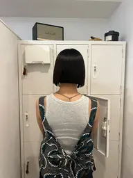 カット＋straight+aujua treatment