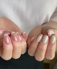 フレンチ（ベースカラー有）　　　　　　（オフ無し）