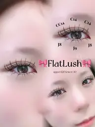 【4/13~15限定】🤍flat lush 120本×下エク60本🤍