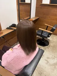 ダブルカラー(ケアブリーチリタッチ＋オンカラー)