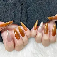 【 3月まで限定❣️】 ＜オフあり💅＞マグネットorフラッシュネイル⭐️˚｡⋆ （パラジェル+1,000円で変更🉑）