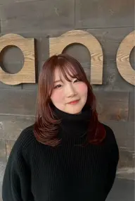 【平日限定】似合わせカット+ブリーチなしWカラー+クイックトリートメント+スタートチケット