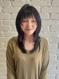 カット＋インナーブリーチ＋カラー