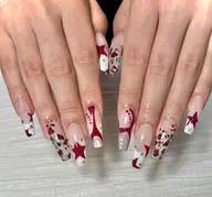 campaign♡チップ長さだし10本＋アートデザイン　オフ無　通常¥15,400→¥9,900