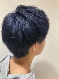 メンズ限定☆カット+カラー☆イルミナ/THROW🎨 #マッシュ #刈り上げ #束感 #フェード