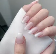 【長さ出し10本】🌷グラデーション🌷(ベイビーブーマー風🧸🎀)持ち込みok🍭(チャーム1個無料❤️‍🔥)