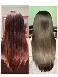 カット+フルカラー+髪質改善トリートメント