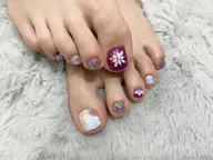 フットネイル(アートし放題、付け放題、お任せ)