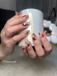 (ジェルオフ無料)長さ出しチップ10本+シンプル8-10本デザイン• オフ別途時間あり