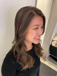 🪻✨大人ハイライト✨🪻艶感も出しつつ、セットも扱いやすく！