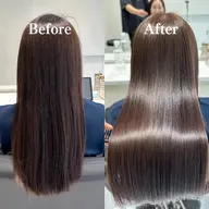 髪質改善メンテナンス+髪質改善オーガニックカラーリタッチ（2ヶ月以内）