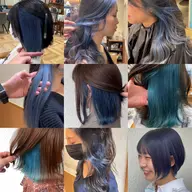 インナーカラー【ケアブリーチ&全体カラー】＋カット＋トリートメント補足説明チェック👀