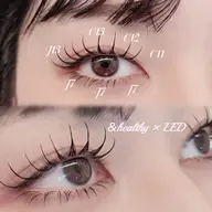 ✨逆さまつ毛の方おすすめ✨下まつ毛パーマ×下エク40本【LED変更＋¥1100】