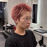 【✨2回目以降の方✨】理想のヘアカラーに🔥スパイキーショート+ブリーチカラー