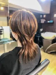 オーガニックヘアカラー　ミディアム　（シャンプー・ドライ込）