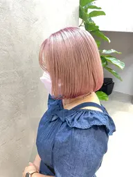 カット×Wカラーケアブリーチ×ウルティア5STEPトリートメント