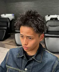 【メンズ限定】🎅カット➕ピンパーマ➕スタイリング剤WAXプレゼント🎅