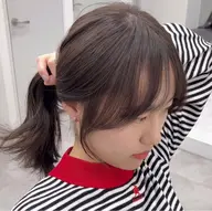 顔まわりカット