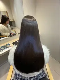 【ダメージレス美髪縮毛矯正】話題のsynegyTOKYOを使用したダメージレスにこだわった縮毛矯正　カット＋縮毛矯正