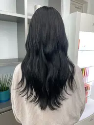 💝人気No.1💝黒エクステ（80本​〜​)➕ワンカラー➕メンテナンスカット無料！補足説明必読