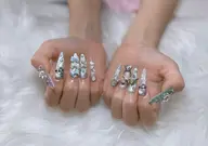 [スカルプ]長さだし10本　パーツつけ放題