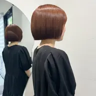 【梅雨時期の癖毛対策に☔️】カット＋縮毛矯正ストレート＋2stepトリートメント