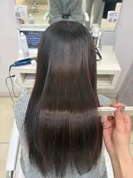 【👑再来人気No.1メニュー👑】カット➕髪質改善ワンカラー➕トリートメント¥5500(ロング料金別)