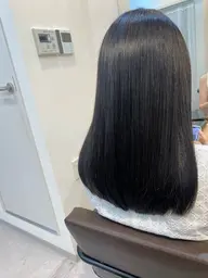似合わせカット＋サラツヤ縮毛矯正＋トリートメント