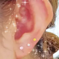 【耳つぼジュエリー】両耳で6粒