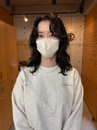 ladies専用クーポン👧🏻cut+nuance perm🌀