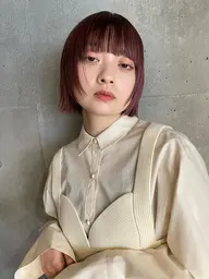 透明感抜群❤️カラー＋クイックトリートメント