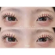 💖ご新規様限定💖パリエク(パリジェンヌ+フラットラッシュ100本) 《通常ご新規価格¥9900→¥8500》