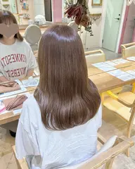 【🪞ダメージ最小限ケア付き🪞】イルミナカラーorアディクシーカラー+ 5step treatment 🩵