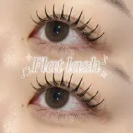 〖 オフあり 〗コーティング仕上げ🪄フラットラッシュ80本🤍