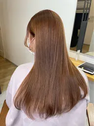 【ブリーチなし】トーンアップカラー➕トリートメント🫧