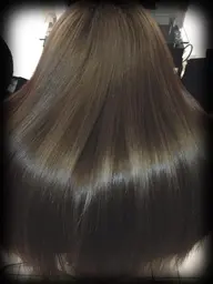 カット＋髪質改善サラツヤストレート