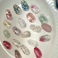 12月限定🎄✨《ハンドオフなし》💠クリスマスデザイン両手6本まで、ほかラメ系orマグネットフラッシュ¥8000