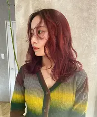 ケアカラー＋xトリートメント＋ケア処理剤込み