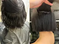 梅雨前に☔️！！艶髪ストレートに✨