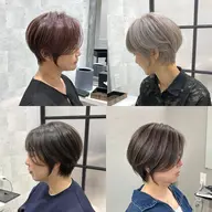 全員|白髪ぼかしカラー+似合わせカット(ブリーチなし白髪ぼかし可✨)