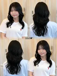 学生･就活生必見⟡.·*.暗染めカラー🖤【シャンプーブロー込❕】