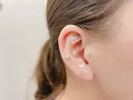 💎💎耳ツボジュエリー💎💎(両耳14粒)