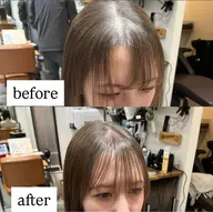 💫本日限定🧚‍♀️前髪の割れ癖解決🧚‍♀️クロスパーマ¥4,400