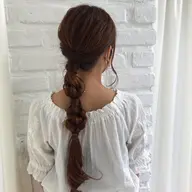 💝フルアップヘアアレンジ(まとめ髪、編みおろしも含む)