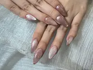 当月限定 :*チップ長さだし10本#水光マグネット\ワンカラー