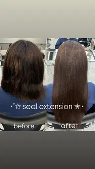 ロングに可愛くイメチェンしませんか~？💗《✨️残り3名様✨️》 🎀 シールエクステ80本   ￥15,400 🎀