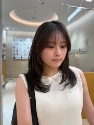 ✂︎似合わせ診断をし1人ひとりの骨格や顔型に合わせたカット🦕