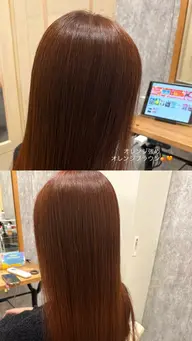 【うねり広がり解消✨】似合わせカット(顔診断付き)＋髪質改善縮毛矯正¥6600