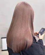 1ブリーチ+カラー🩵🫧