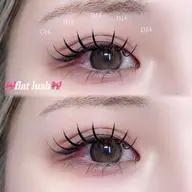 【マツエク】フラットラッシュ60分付け放題 オフ込み🩶➕アイシャンプー付き🎀束感仕上げ🎀